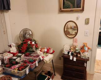 Christmas, Home Interiors, Toys, Bank, Night Stands