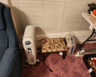 Heater, Headed Foot Stool