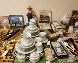 Vintage China Set, Crystal Coas Book, more great kitchen wares