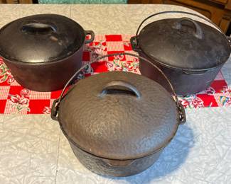 CAST IRON KETTLES