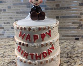 WALT DISNEY MICKEY COOKIE JAR