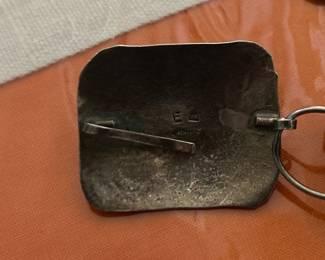 SIGNED STERLING BELT