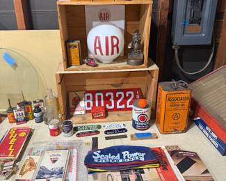 Automotive, oil, and gas collectables 