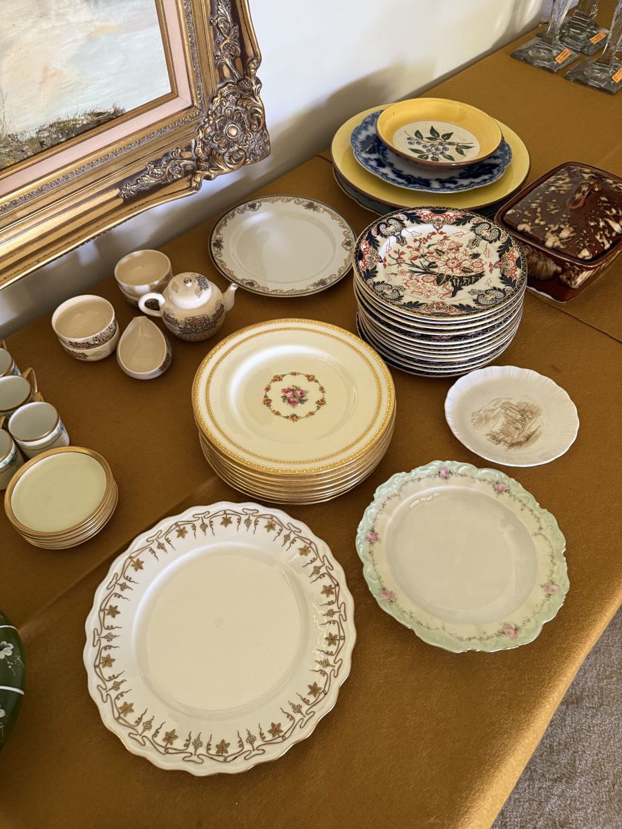 Dish ware - Rosenthal, Limoges, Japanese tea set