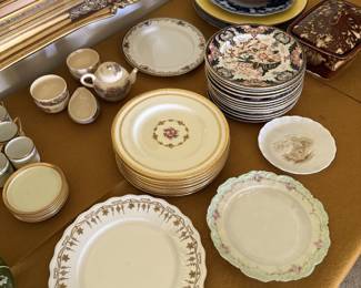 Dish ware - Rosenthal, Limoges, Japanese tea set