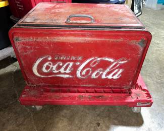 Coca Cola cooler