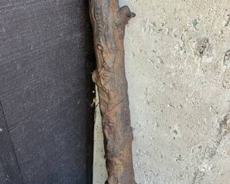 CAST IRON TREE HITCHING POST