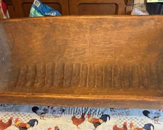 Wood bowl