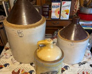 Crock jugs
