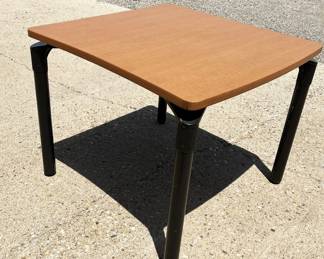 Modern style table.  36 inches wide.
