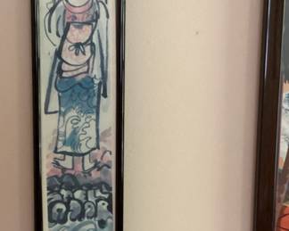 Wall Art Geisha Girl