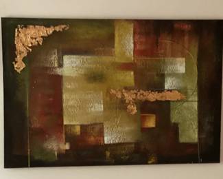 Wall Art Tomorrow by Nadia Beltel 2 with Sconces