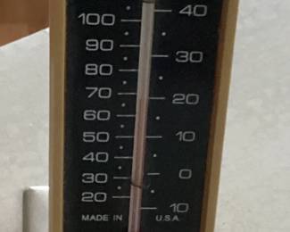 Vintage Desk Thermometer
