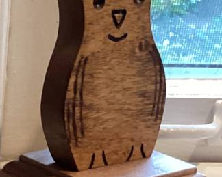 Wooden Owl