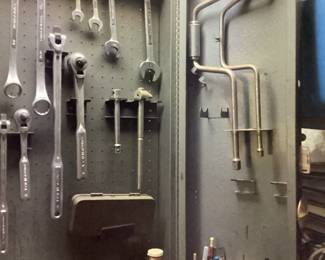 Craftsman 3 door Tool Cabinet with Rachet Sets