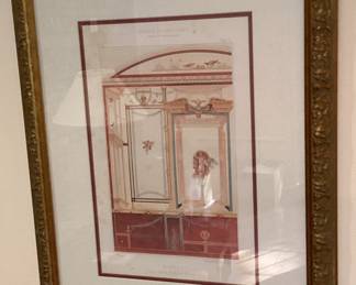 Wall Art Window Drapes