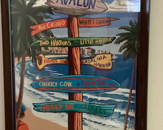 Wall Art Catalina Island CA