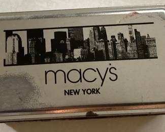 Metal Macys Box