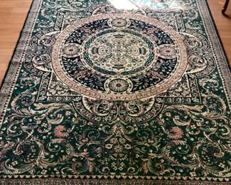 Green Accent Rug