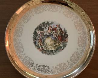 1930s Crest O Gold Sabin Plate
