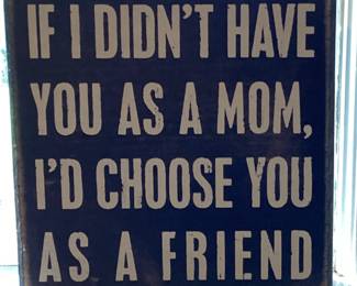 Wall Art Mom Friend Canvas