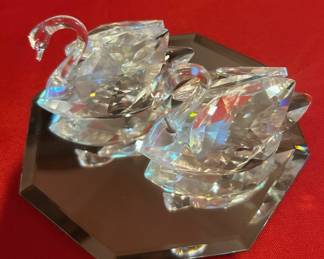 Swarovski Crystal Swans