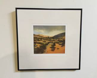 "Golden Valley" pastel on copper by MARTINO HOSS, 2016 bid #20