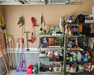 garage items, tools, power tools,