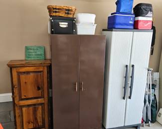 storage cabinets