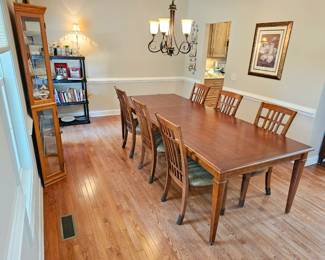 dining room table and chairs