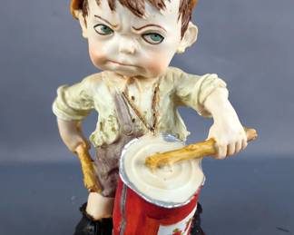 Boy Drummer Figurine