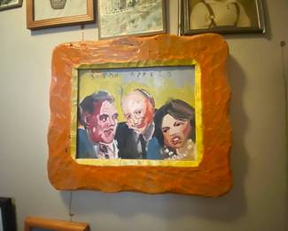 More Artwork, 3 Bad Apples by Ed Larson, Santa Fe