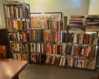 BOOKS, BOOKS AND MORE BOOKS, 360 linear feet