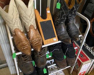 Mens Boots by Justin and Nocona size 11D