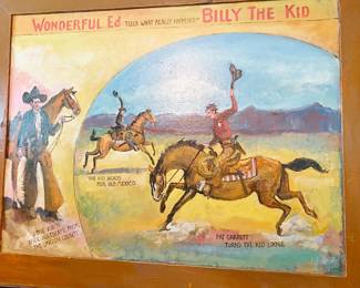 Billy The Kid Artwork by Ed Larson