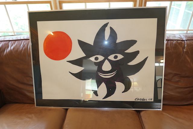 Signed Litho by Alexander Calder, 1968