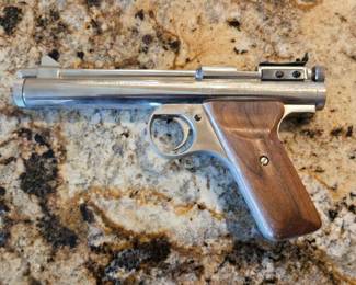 Vintage Bejamin Sheridan E9 .20 Cal Nickel CO2 Air Pistol