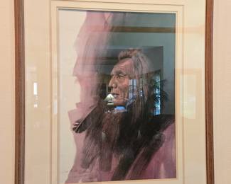 Signed Native American Painting
