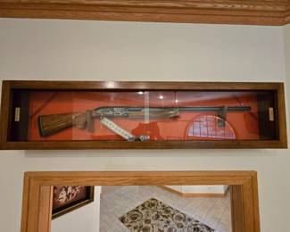 Weatherby Patrician II Ducks Unlimited Engraved 12 GA Shotgun In Display Box