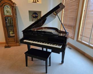 GORGEOUS Kawai Baby Grand Player Piano (See Video!)
