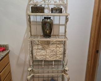 Ornate Metal Shelf