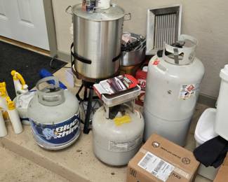 Several Propane Tanks