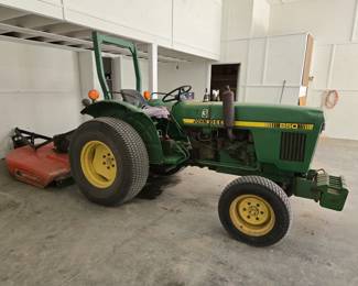 John Deere Model 850 Tractor With Yanmar 1.3L 3-Cylinder Diesel Engine