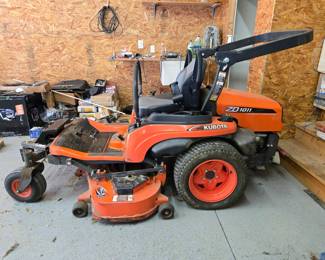 Kubota ZD1011 Diesel Aerodynamic Cutting System 54" Zero-Turn Mower