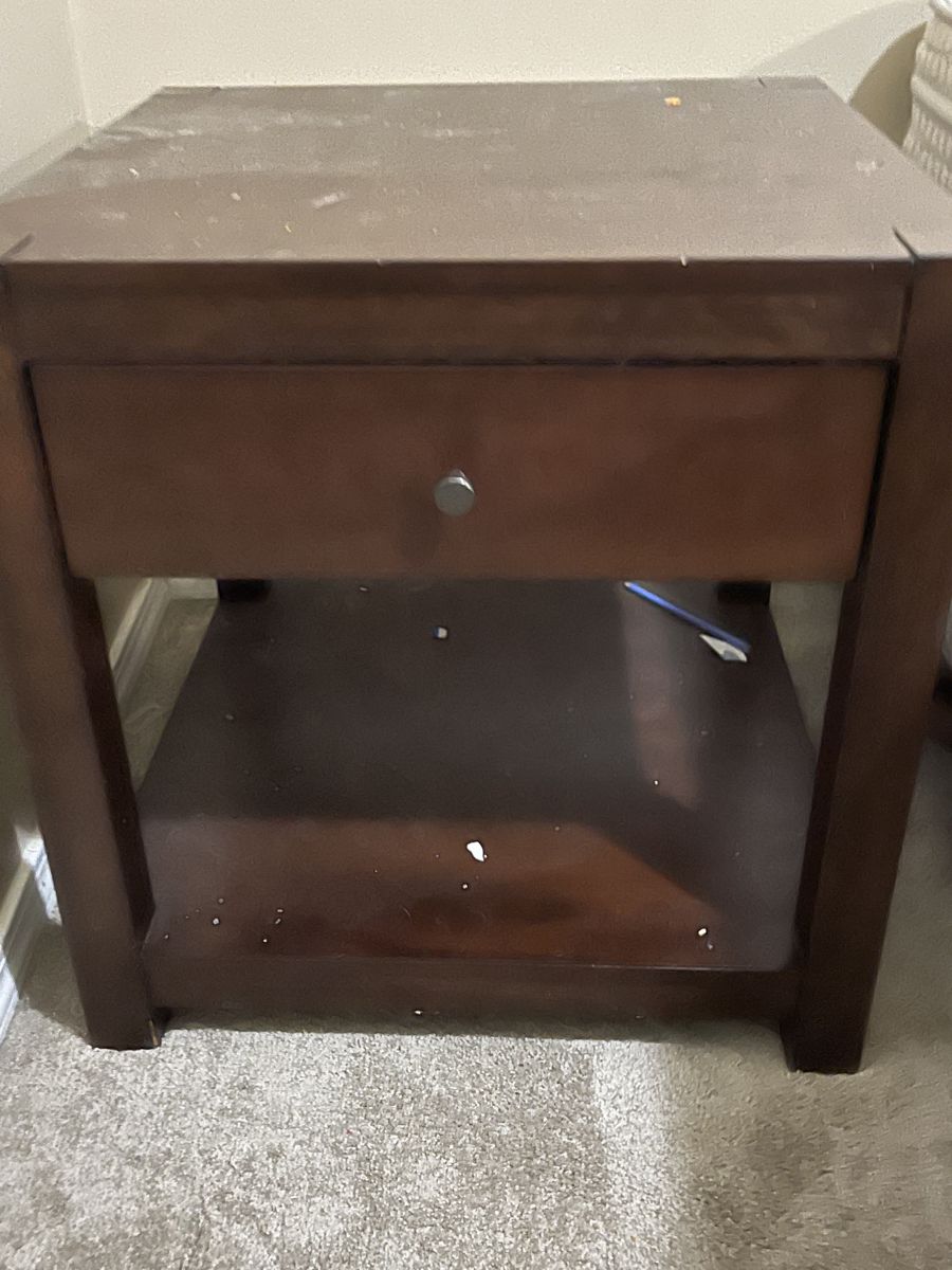 Bedroom end table set
