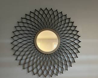 Large wall mirror art