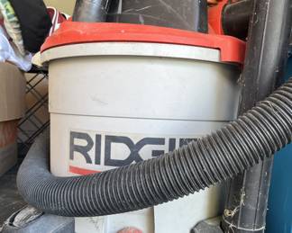 Rigid Shop Vac & attachments
