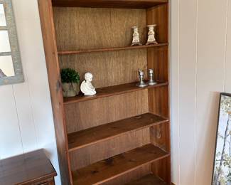 Wood bookcase