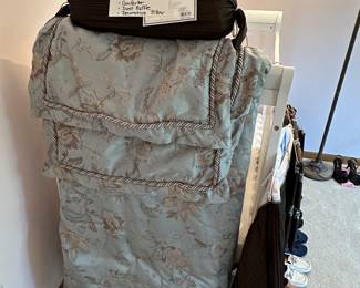 Waterford 8 piece queen bedding set.....