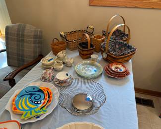 Longaberger baskets and more!